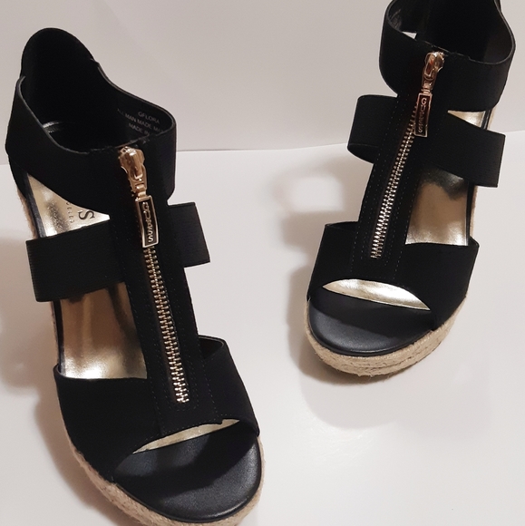 GUESS "Lora" zip-front espadrille - Picture 3 of 8